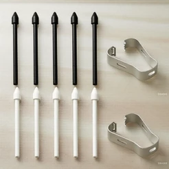 Fonken Pontas de Recarga para S Pen, compatíveis com Samsung Galaxy Tab S6/S7 e Note10/Note20