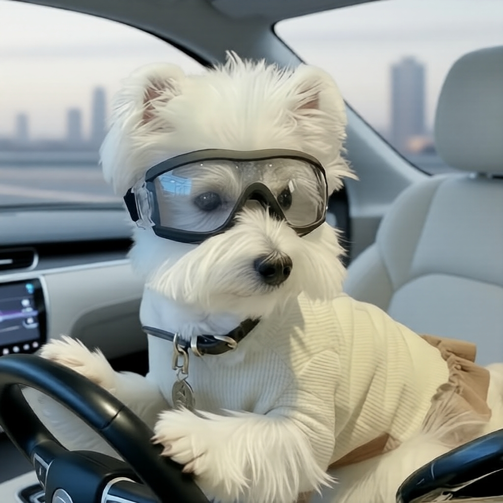 Óculos de sol transparentes para pets, à prova de vento e com proteção UV, à prova d'água para cães grandes
