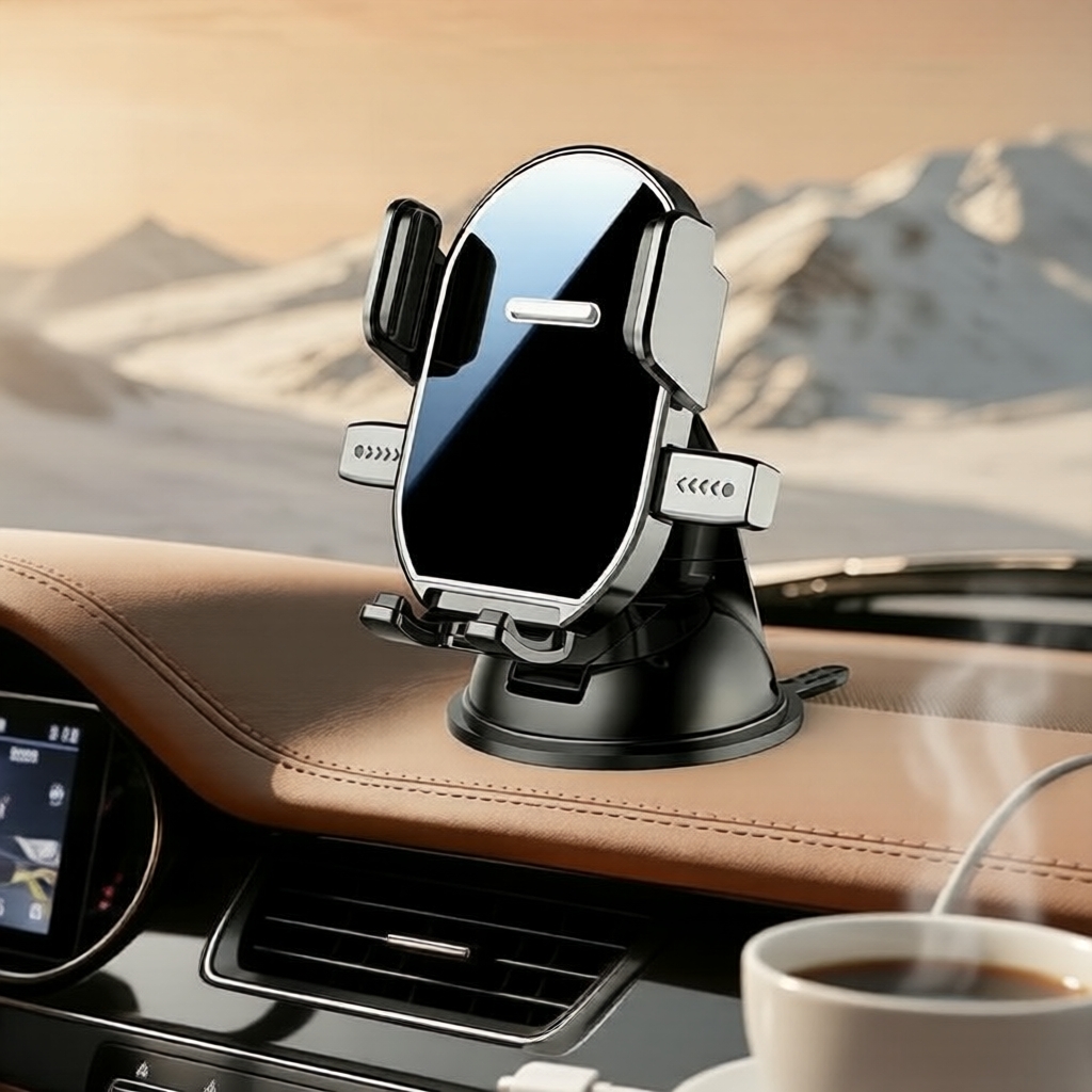Suporte universal de ventosa para celular automotivo para para-brisas e painéis