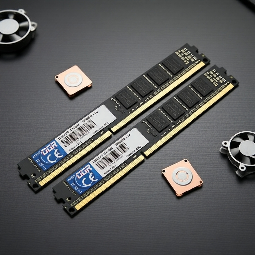 EAGET 8GB×2 DDR3 1600MHz Plug & Play RAM para PC 2-Pack, Memória de Dois Canais Compatível com Intel/AMD