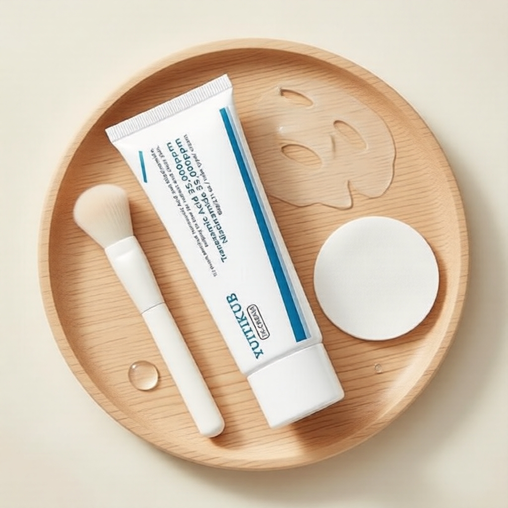 Creme Facial Clareador e Hidratante com Niacinamida e Ácido Tranexâmico, Branco Radiante