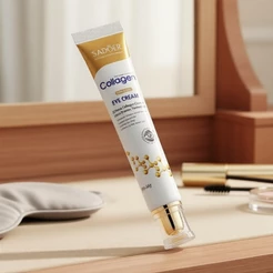 SADOER Creme Antirrugas para Olhos 20g, reduz olheiras e inchaço sob os olhos com colágeno
