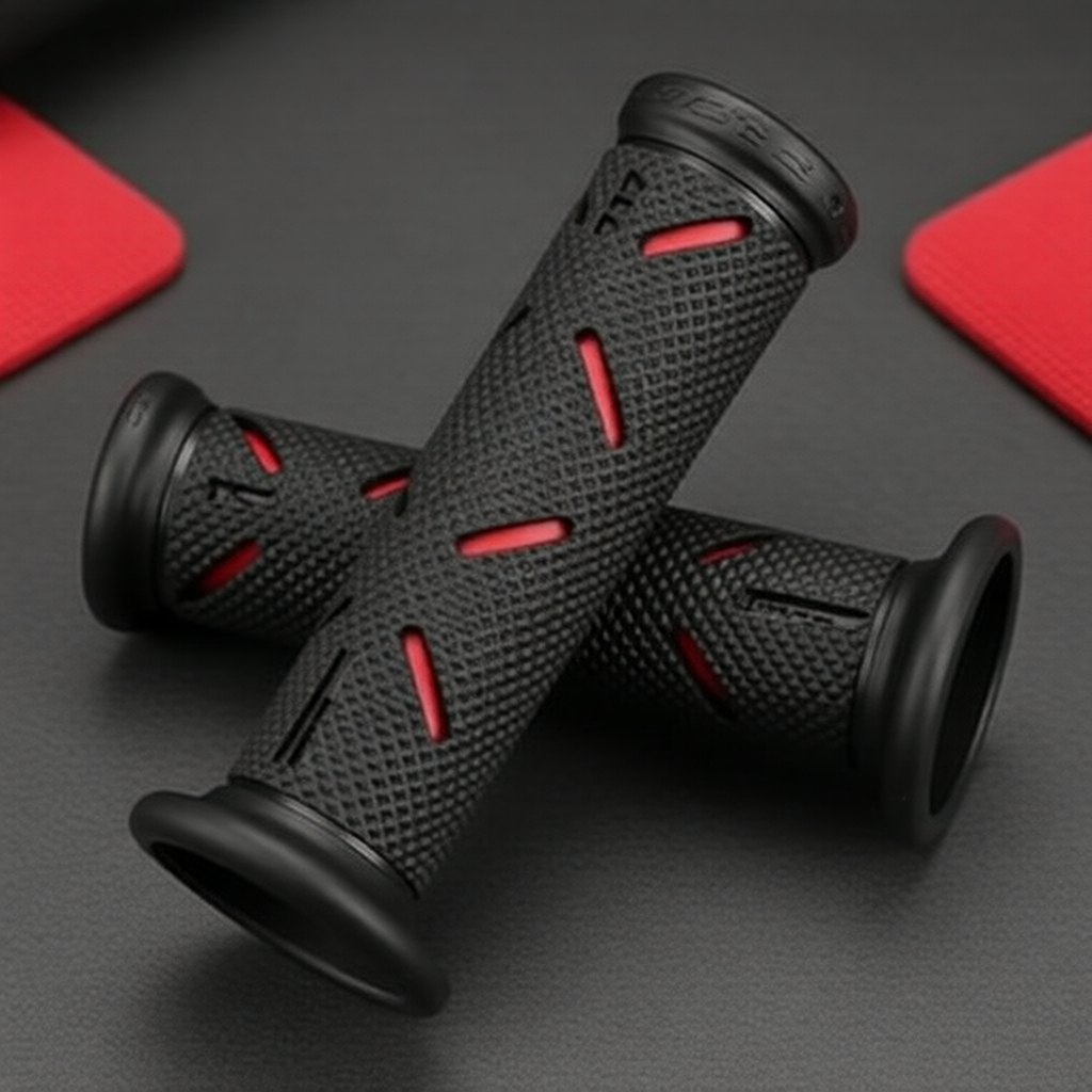 Apertos universais de guidão de 22 mm para Honda/Suzuki/Ducati/Benelli/Powersports – 1 par