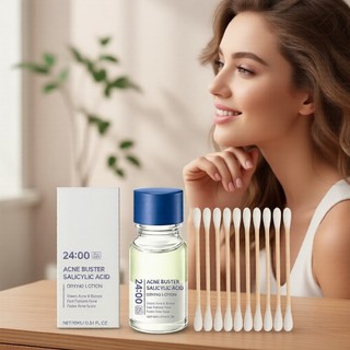 Sérum Antiacne para Peles Oleosas e Sensíveis – 10ml, com Niacinamida, Rápido Alívio de E…