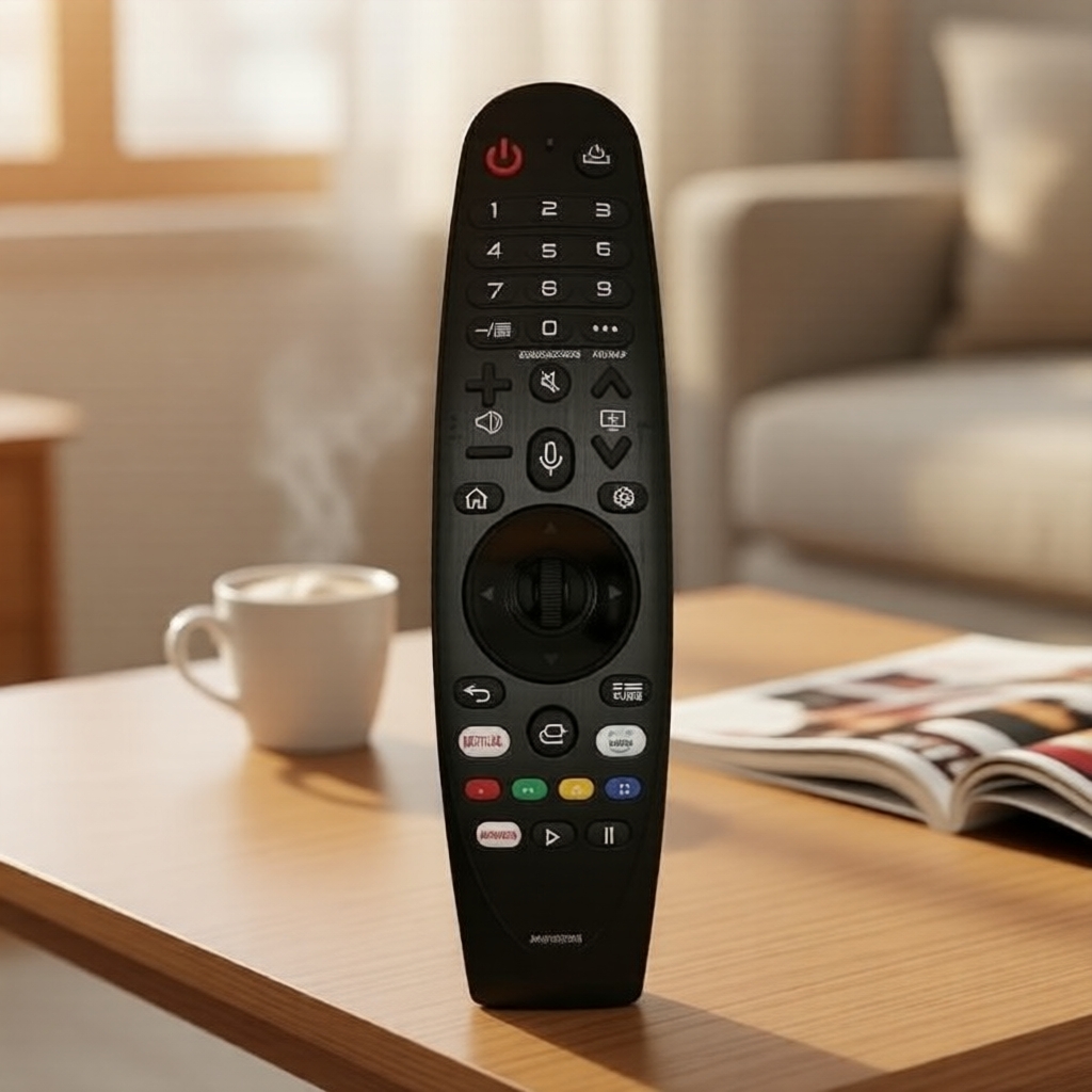 Controle Remoto de Voz Bluetooth para TV LG AKB75855501 com Microfone, Controle de Home Theater Inteligente