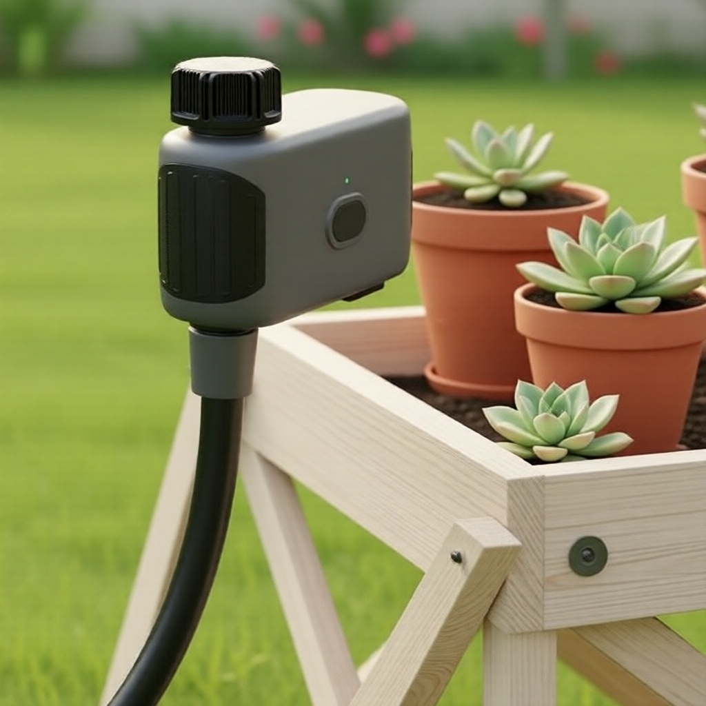 One Piece Tuya WiFi Timer de Irrigação Inteligente, Controle por App para Sistema de Aspersores com Retardo por Chuva e