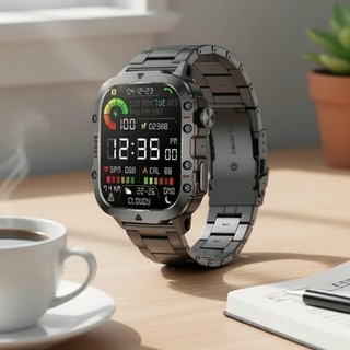 Q11 Smartwatch Masculino-Nova Chegada 2026 1.83 " Tela HD 3 Em 1 Característica Rastreado…