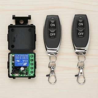 Interruptor de Controle Remoto Sem Fio RF 433MHz 12V Módulo Receptor 1CH Relé para Trava …