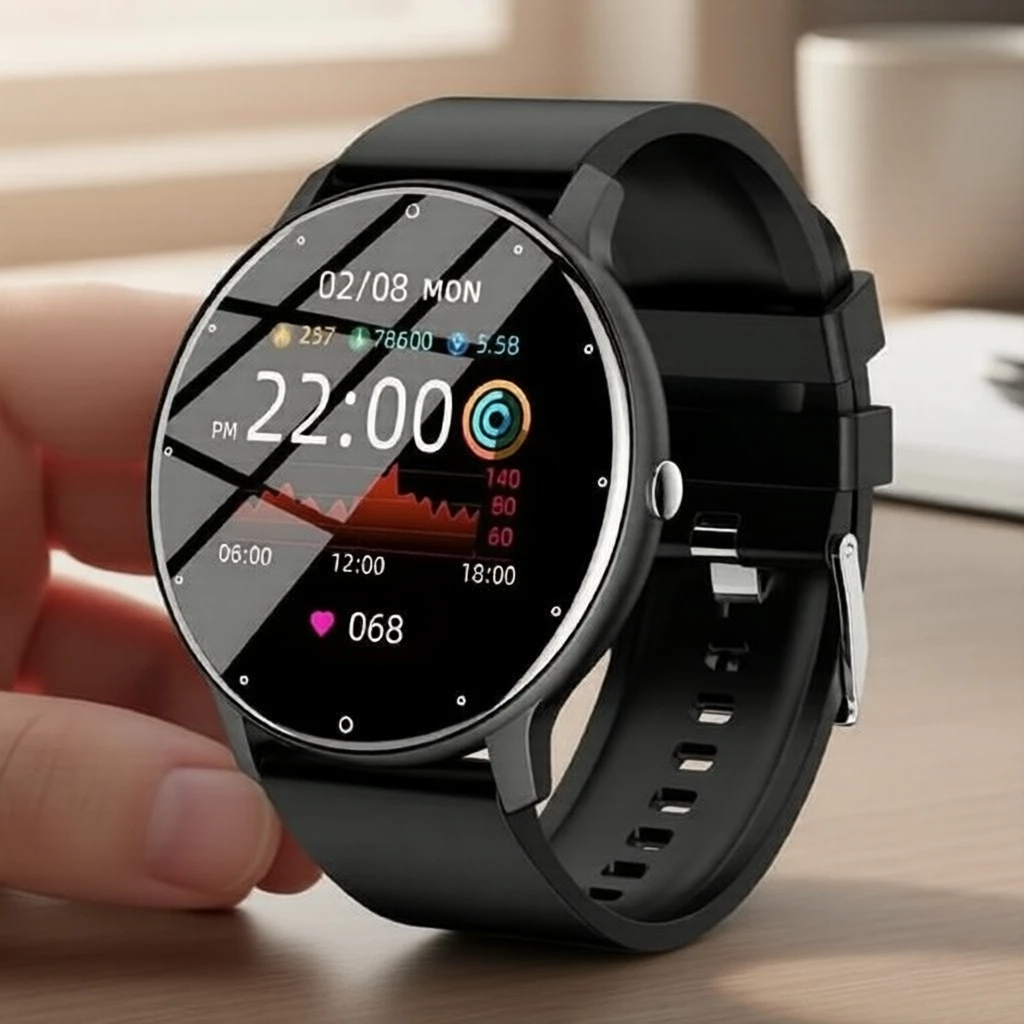 Smartwatch Relógio Inteligente Multifuncional À Prova D'água Com Frequência Cardíaca Bluetooth Para Crianças — imagem 1