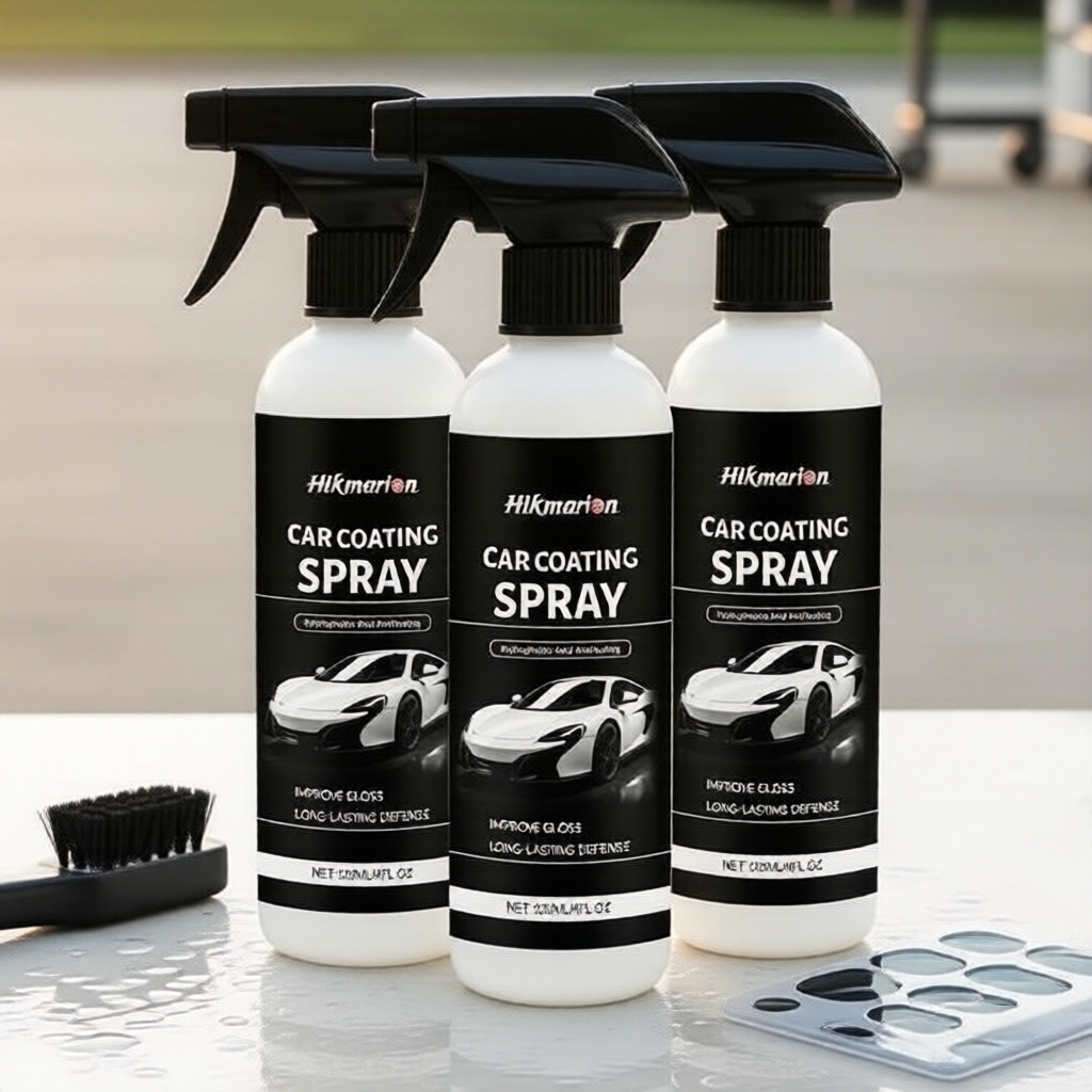 Selante de Pintura Automotiva Brilhante 120ml – Spray Avançado para Brilho e Repelência à Sujeira