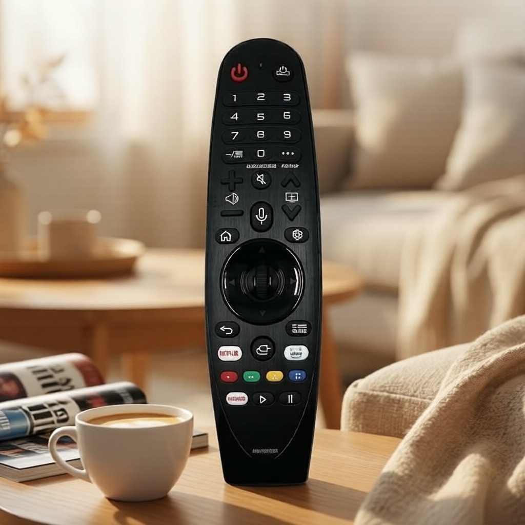 Microfone de Voz Sem Fio com Controle Remoto para TV LG AKB75855501, Bluetooth Home Theater Smart Clicker