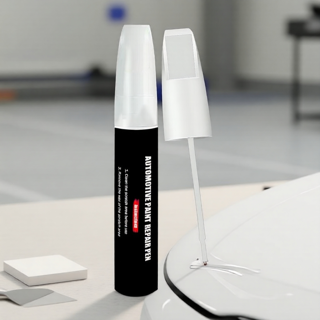 Caneta Retoque Hyundai Tinta Branco Pérola & Branco Intenso - Correção de Riscos
