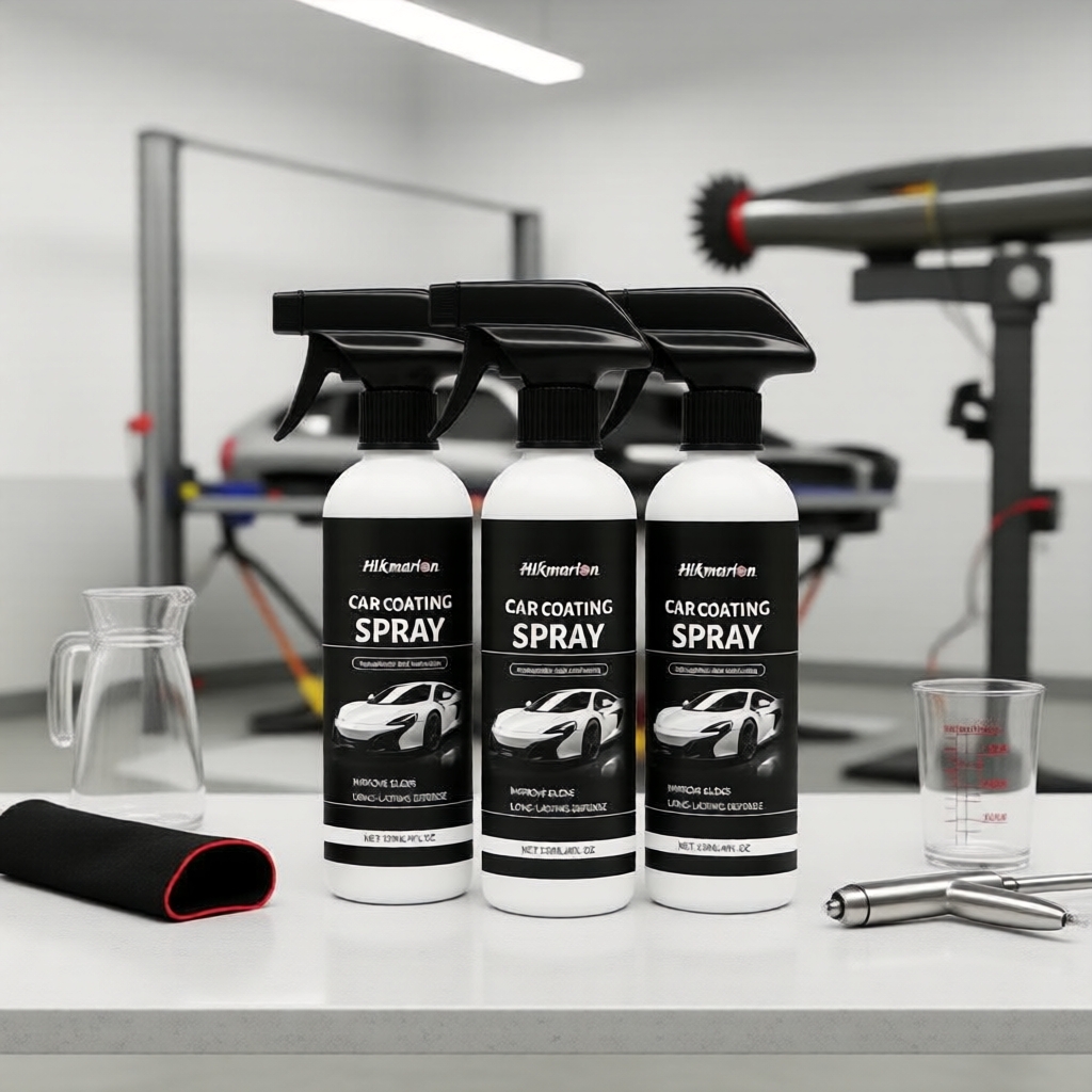 Car Paint Coating & Gloss Booster 120ml – Selante Avançado que Resiste à Sujeira