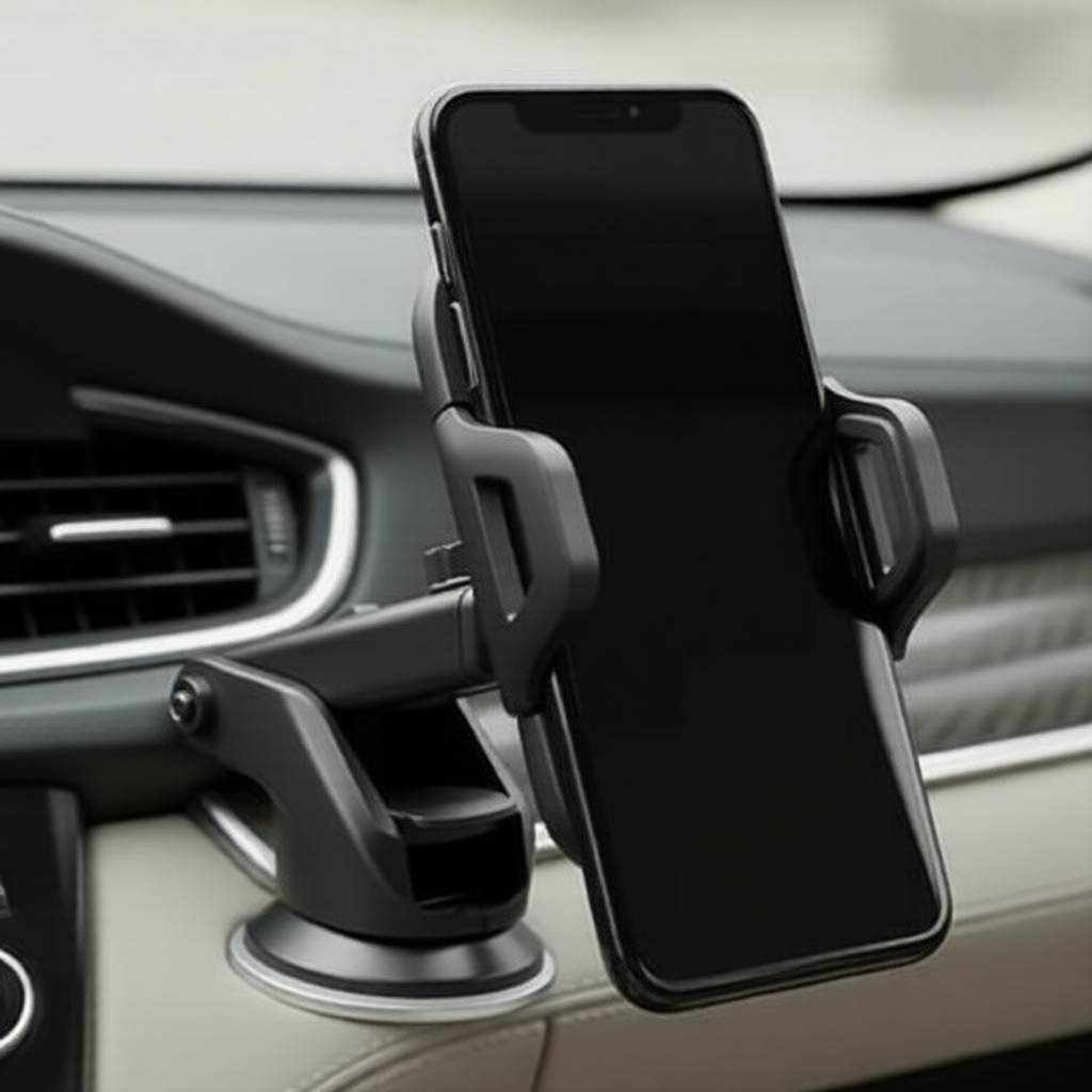 Suporte de telefone para carro Mãos Livres para painel, para-brisa ou saída de ar
