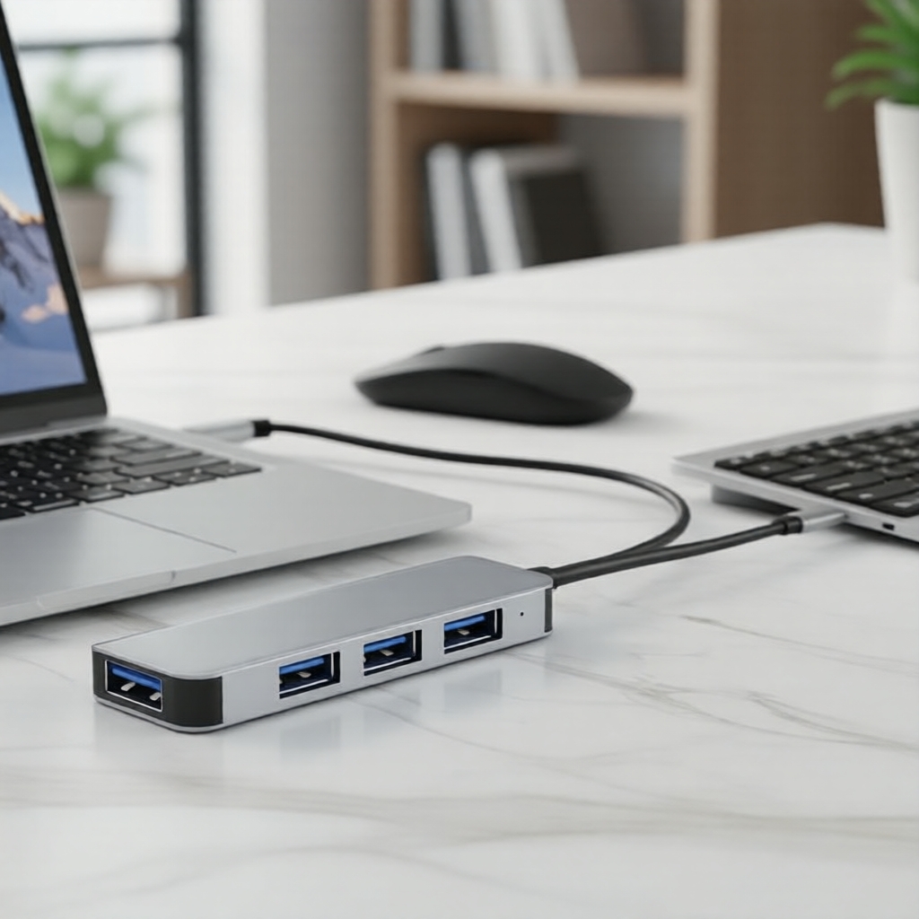 Hub Dock Multifuncional 4K USB 3.0 2.0 VGA para Type-C HDMI com Carregamento PD e Leitor de Cartões de 4 Portas