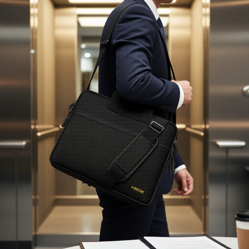  Capa para Laptop Universal 13-14 Tiracolo, Resistente à Água para MacBook e PC