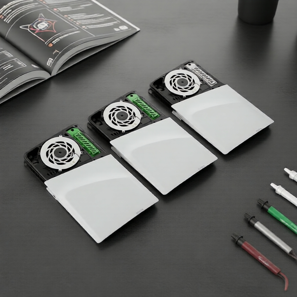 Tampa Protetora de Poeira para SSD M.2 PS5 Slim/Pro com Dissipador de Calor, Resfriamento Aprimorado com Furos de