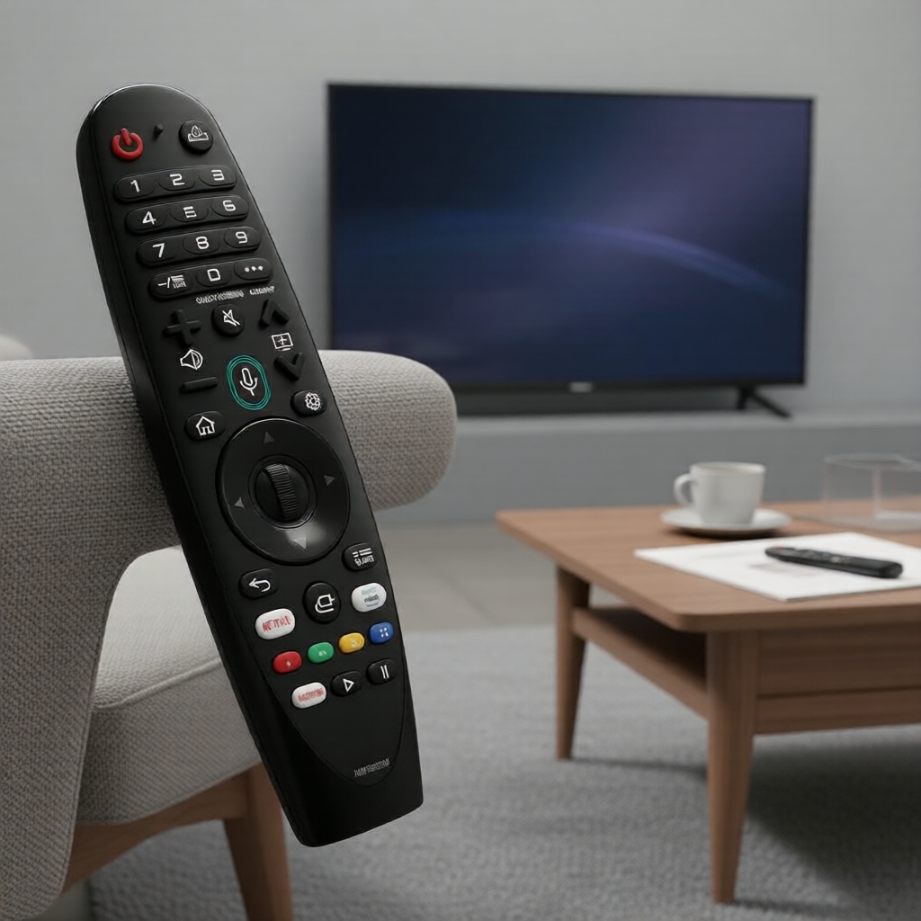  AKB75855501 Voz Mágica Remota de Substituição para TV LG Smart, para AN-MR20GA/MR19BA/MR18BA/MR650A com Busca por Voz &
