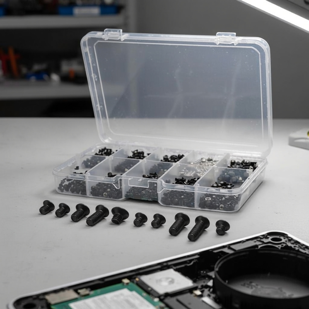 Kit de Parafusos All-in-One para Laptop - 500Pçs Combo de Ferragens para Desktops e Notebooks HP, Dell, Lenovo - Melhor