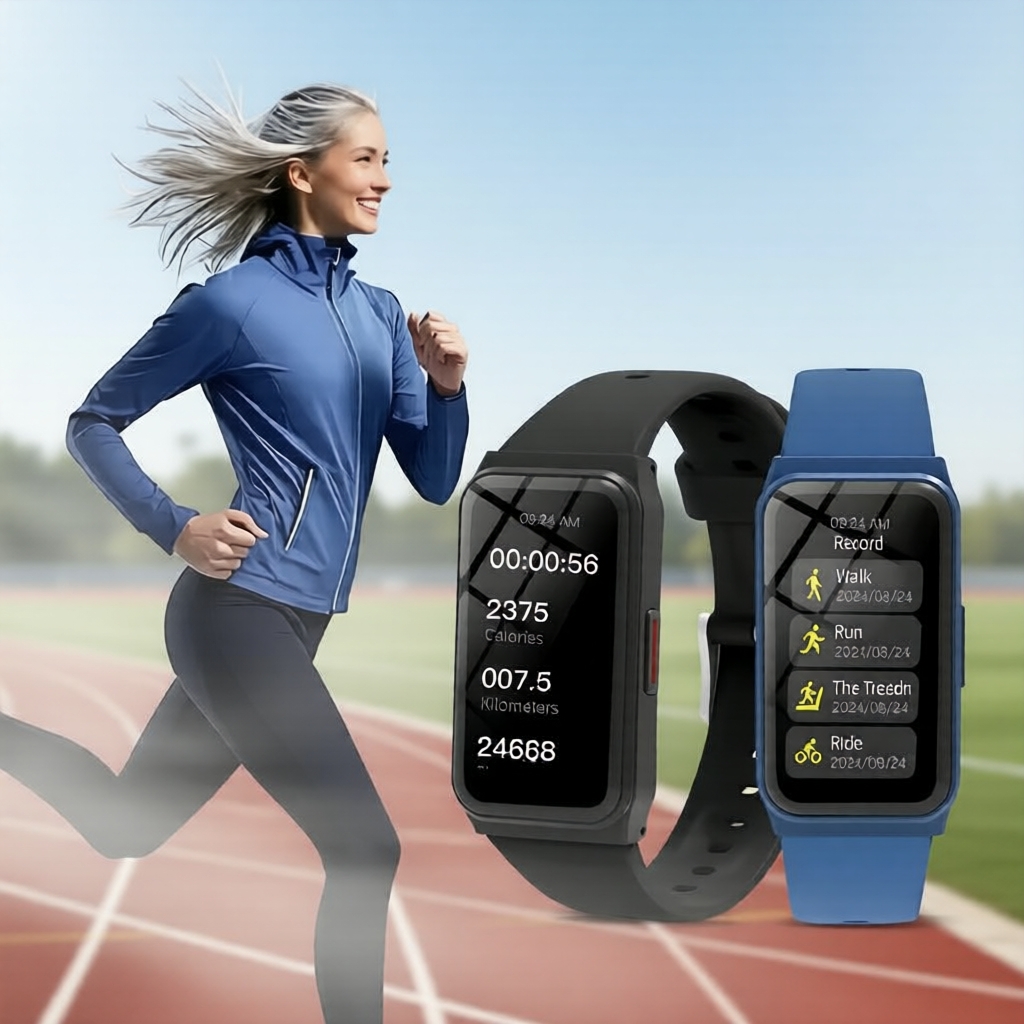 Huawei Band 8 Pulseira Inteligente Leve com Controle de Sono, Saúde, Multi-Esportes e Música para Homens e Mulheres,