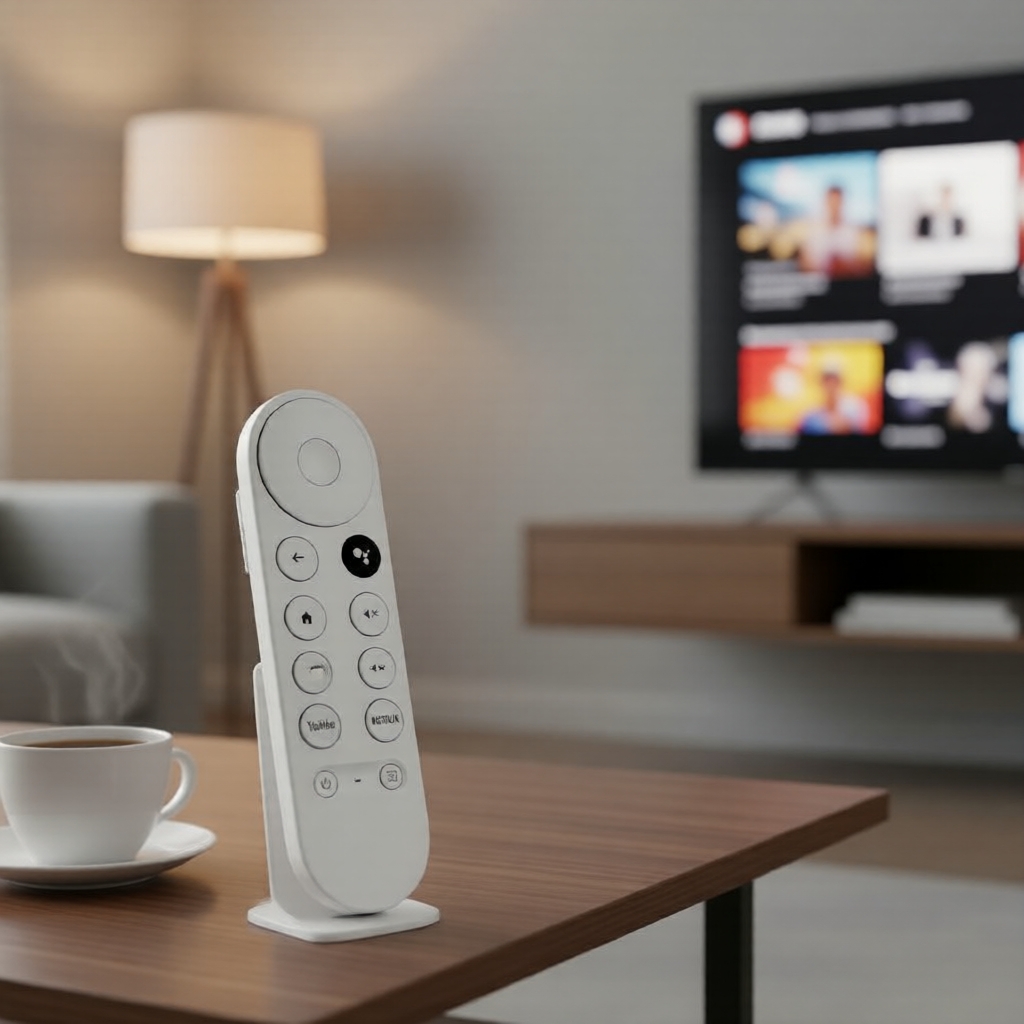 Controle Remoto de Voz Universal para Google Chromecast 4K Snow Smart TV Compatível com G9N9N GA01920-US