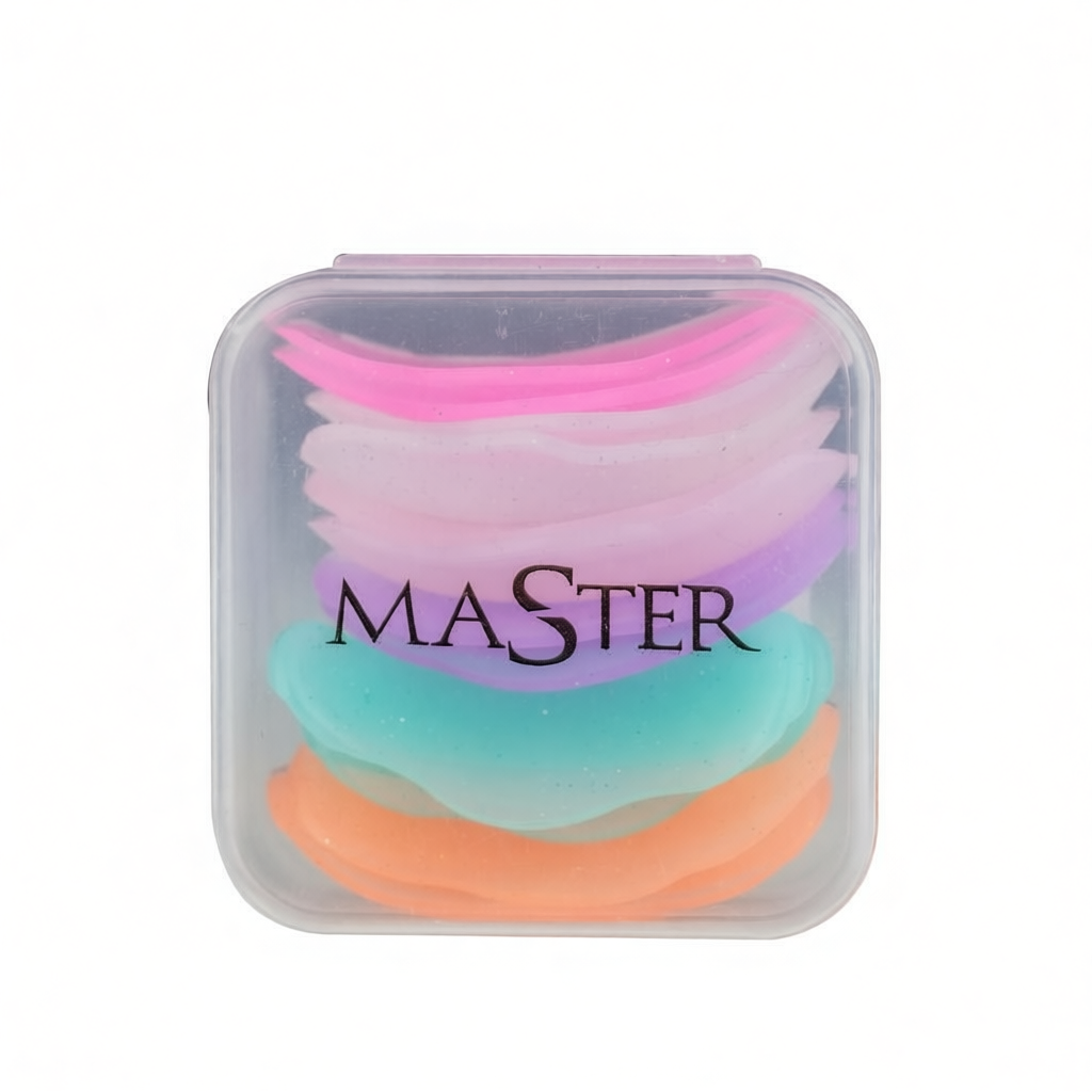 Kit 6 Pares - Pad Shine Master Silicone | Molde Lash Lifting | Kit Tamanhos para Lifting de Cílios
