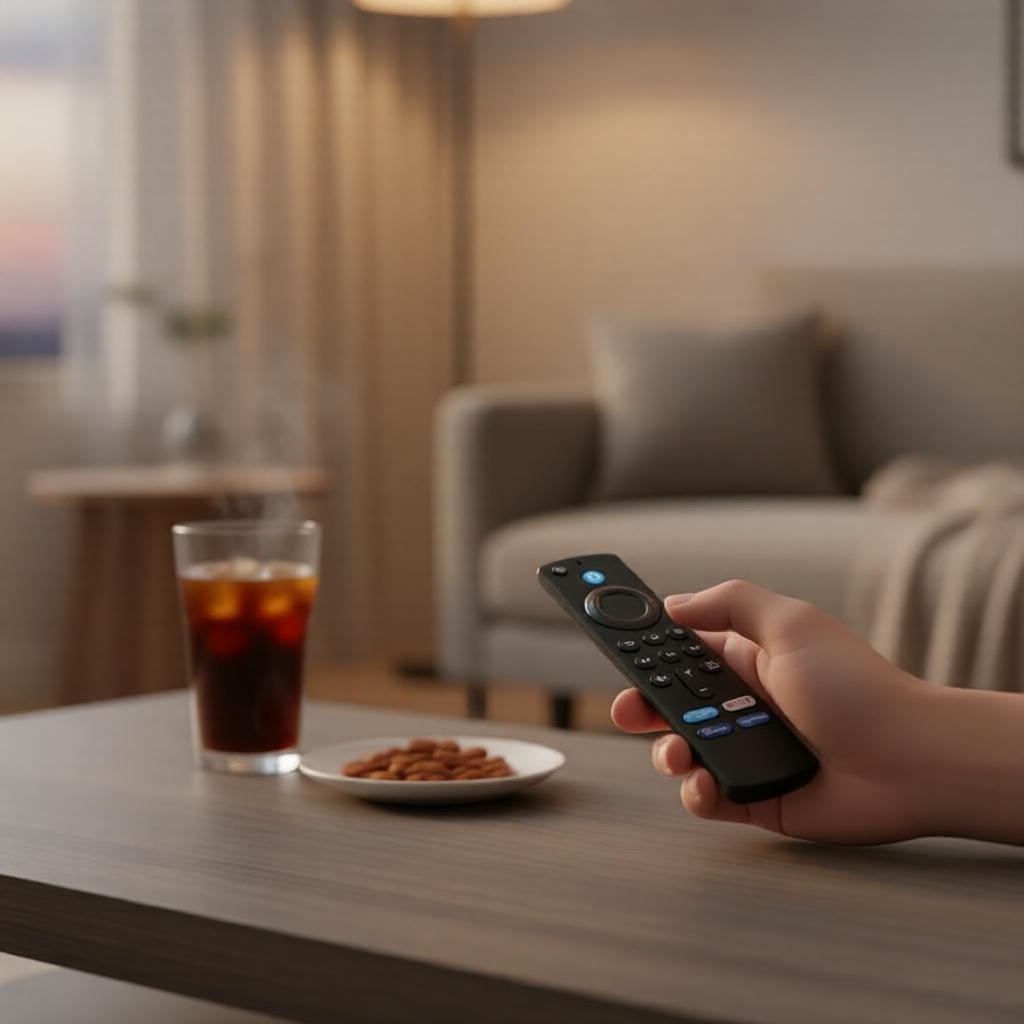 Controle Remoto de Voz Substituto para Amazon Fire Stick 4K