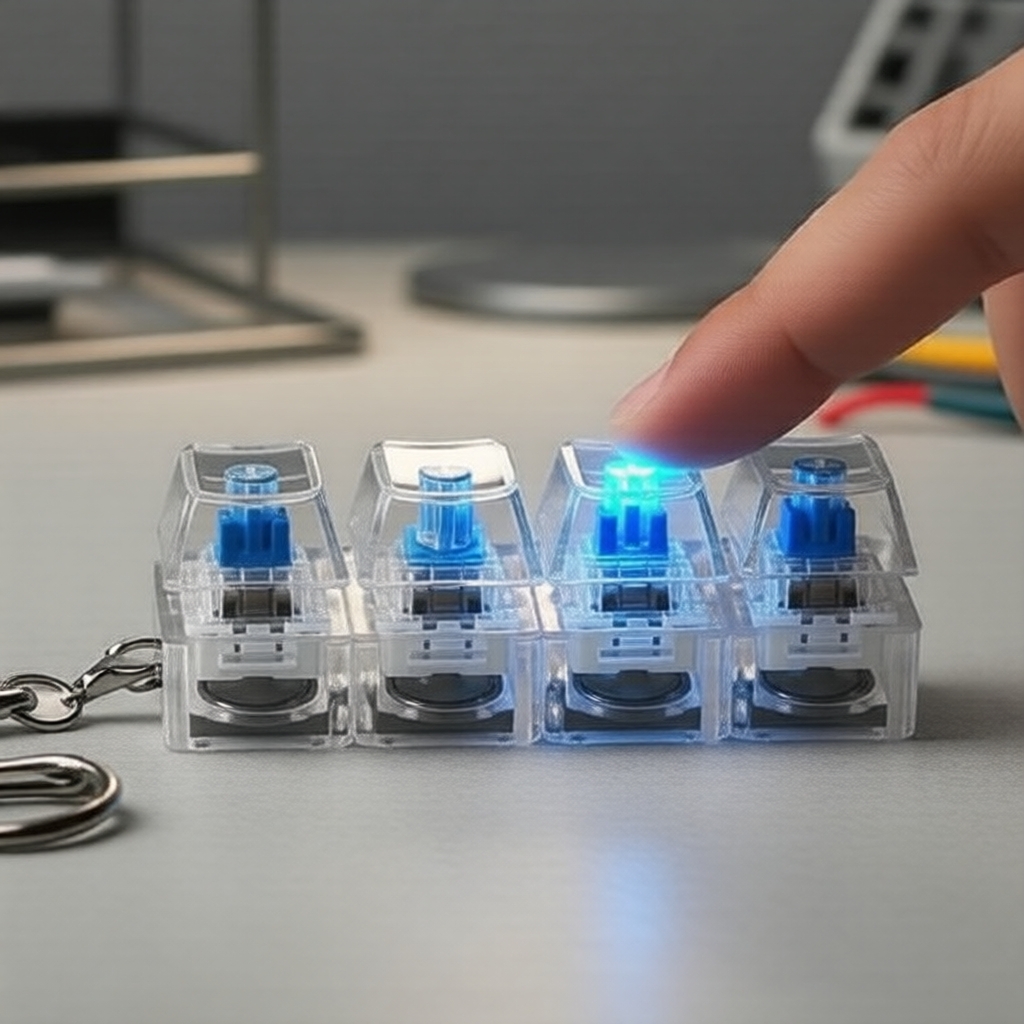 Teclado de Dedo Brinquedo Antistresse – 3/4/9 Teclas para Alívio de Estresse