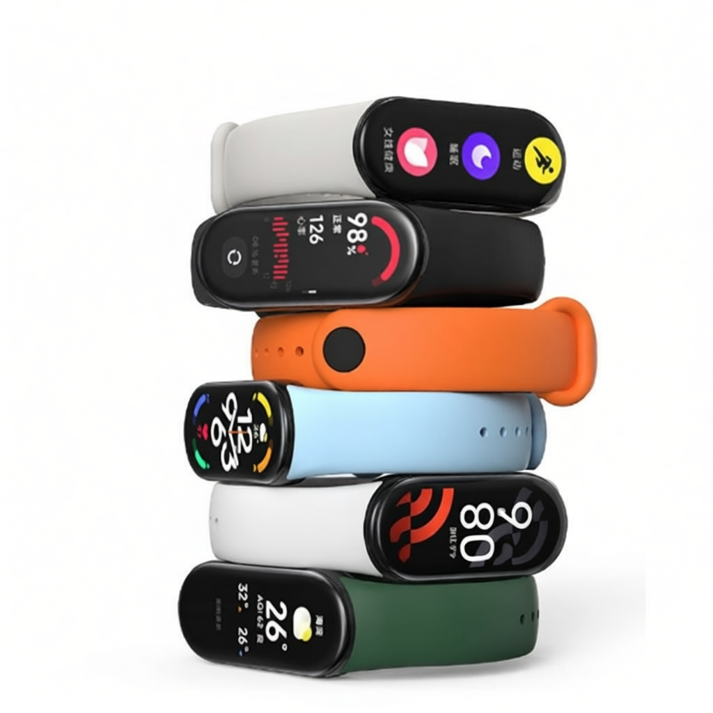 Novo Pulseira de Silicone Para Smartwatch Xiaomi Mi Band 8/9 Relógio MiBand Spor