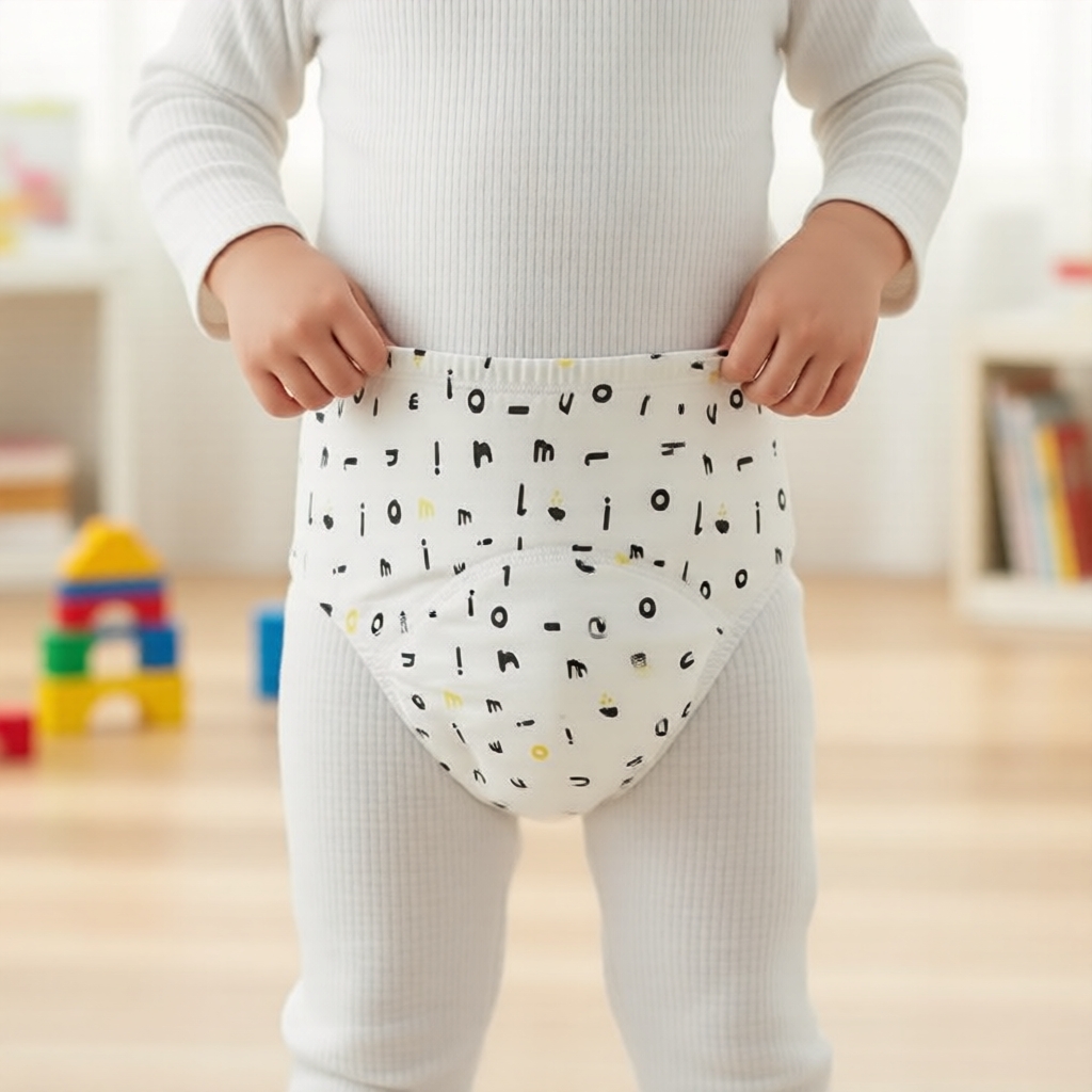 Cuecas de Treinamento 3-Pack em Algodão Macio com Estampas de Desenhos para Presente