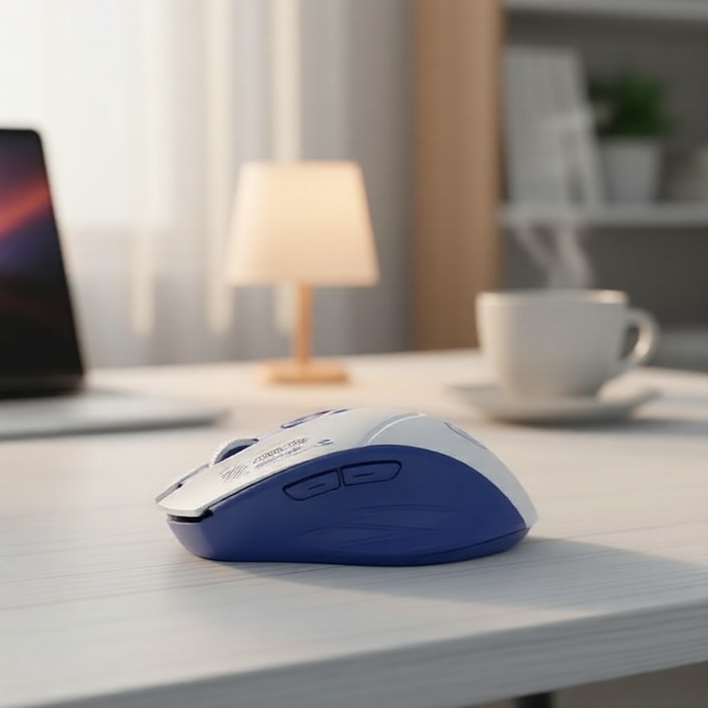 Mouse Gamer RGB Silencioso com Fio, 2.4G, LED para Jogos, Recarregável via USB, Dupla Conexão (Com ou Sem Fio) e