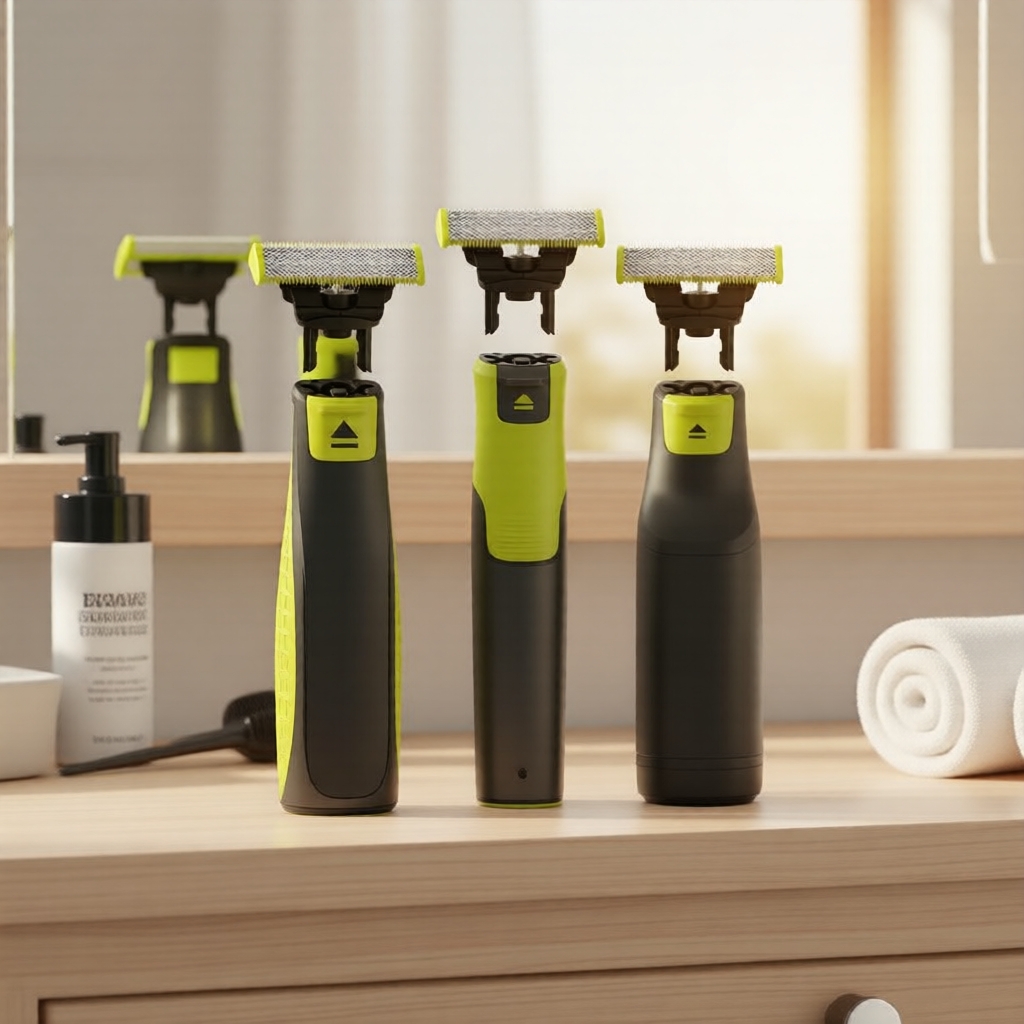  Cabeça de Lâmina T Compatível com Philips OneBlade QP2520 QP2533 QP6520