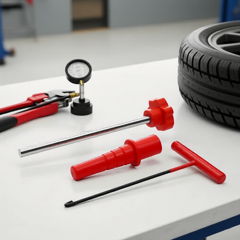 Kit de Serviço de Válvulas de Pneu para Carros 3 peças, Instalação Rápida Sem Desmontagem
