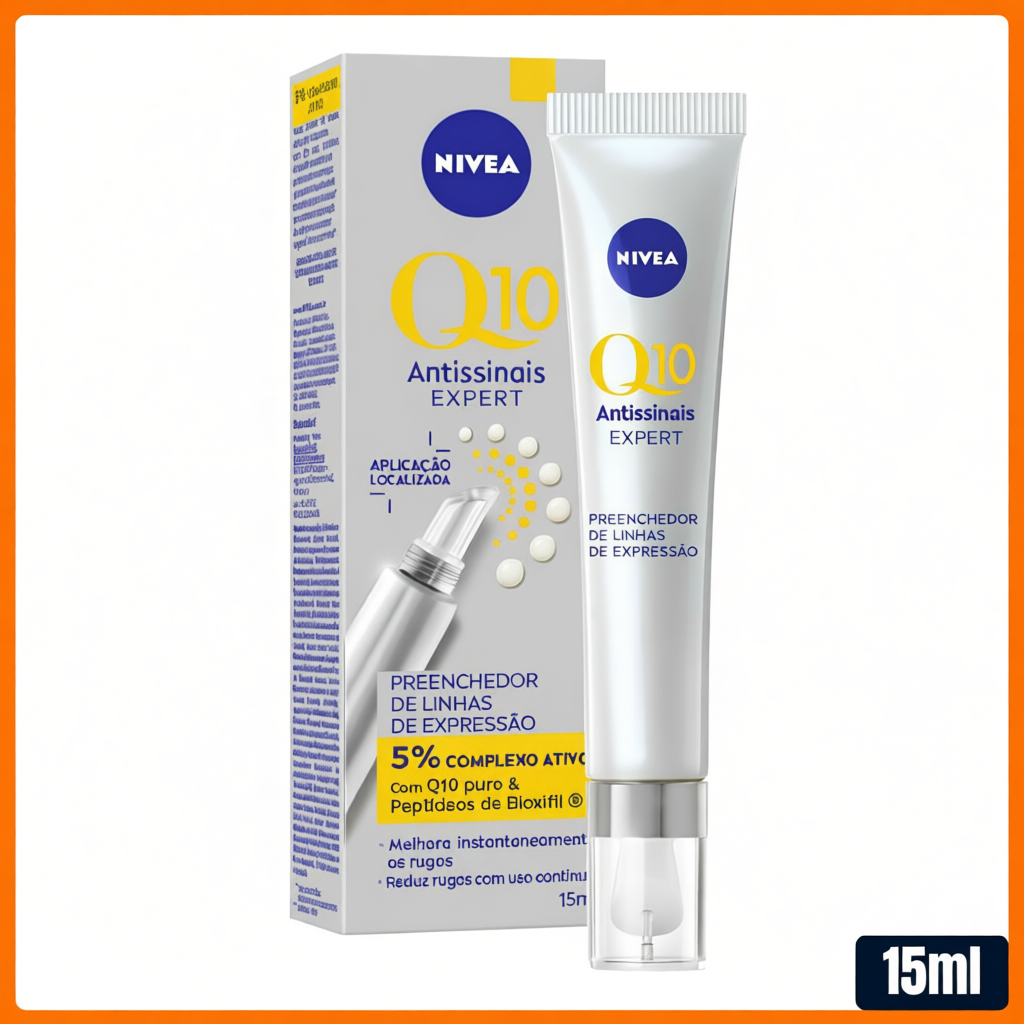 Creme Preenchedor Facial Antissinais Concentrado Nivea Q10 Expert 15ml