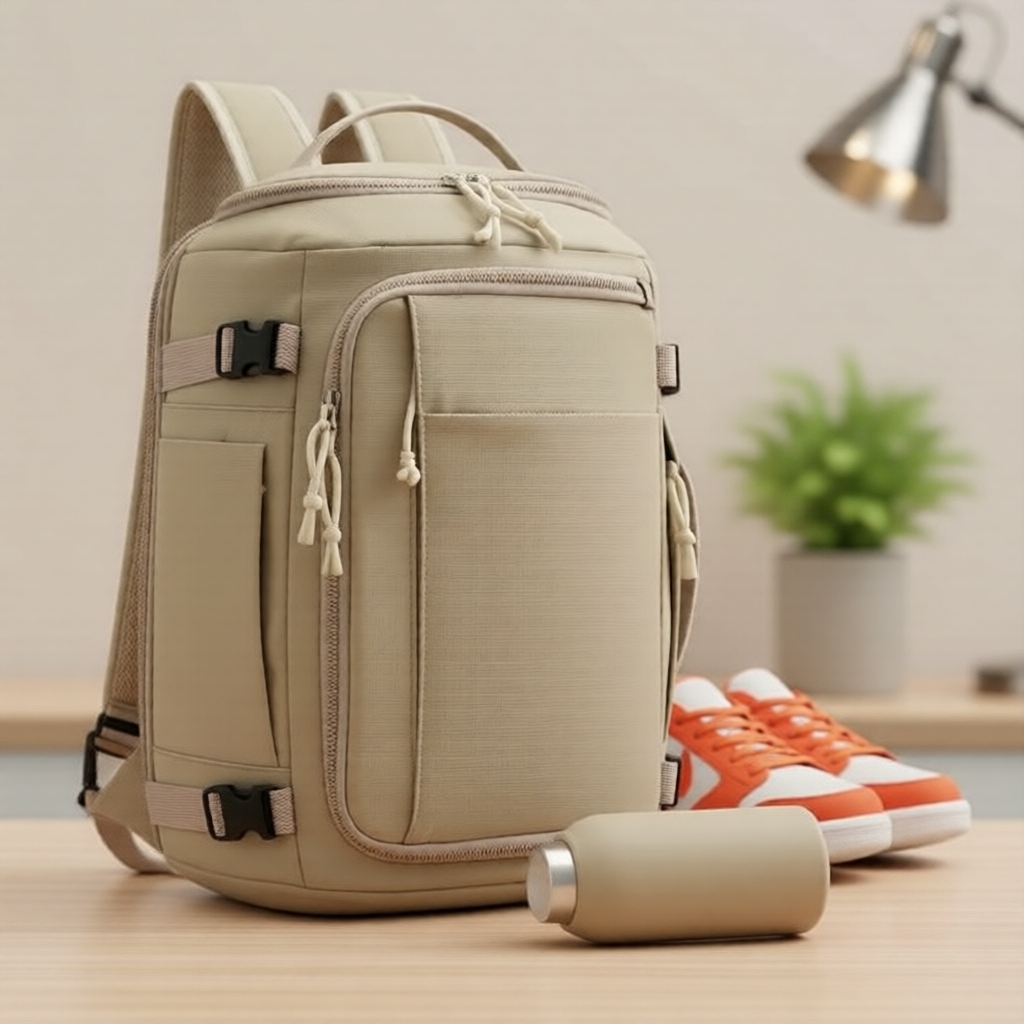 Mochila de Viagem Expansível com Grande Capacidade, Compartimento para Laptop, B33 Gala Business