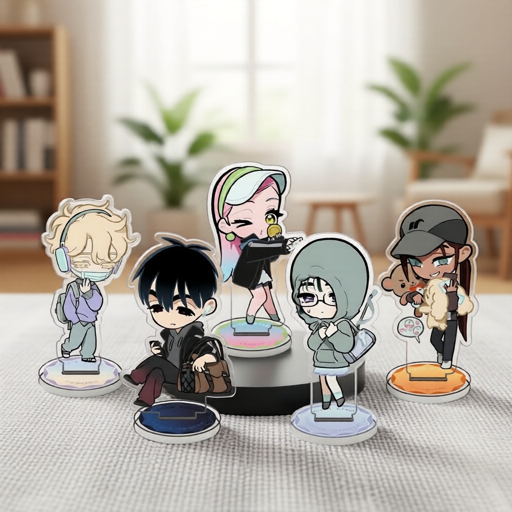 ALIEN STAGE Sua e Till Maid Suporte Acrílico, Figura de Ação de Anime - Decoração de Mesa Perfeita para Fãs