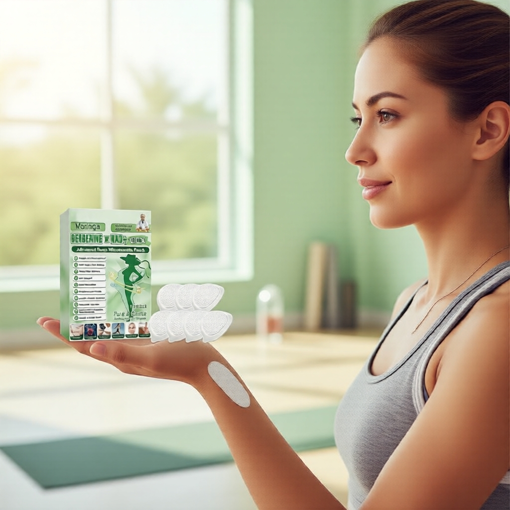 Moringa & Berberine 7 peças de adesivos corporais - cuidados com a pele direcionados para uso diário Moringa & Berberine 7 peças de adesivos corporais - cuidados com a pele direcionados para uso diário