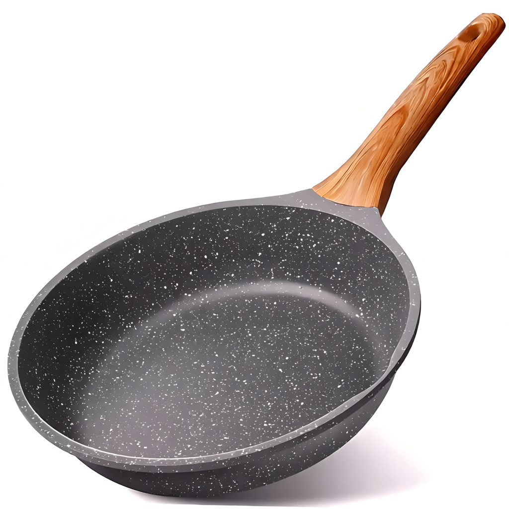 Frigideira Ceramica Antiaderente Fogão Cooktop Indução E Gás 24/26/28CM, universal na cozinha POPYO