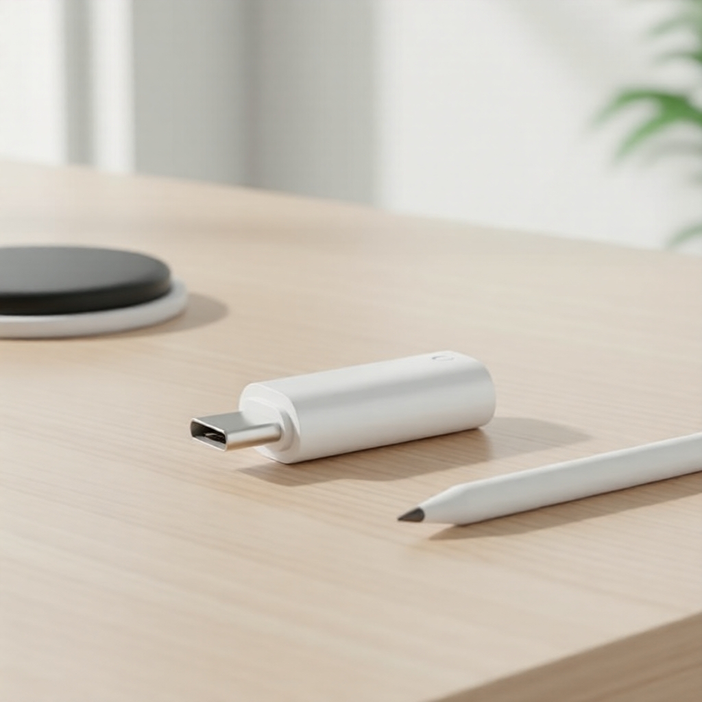 Adaptador USB-C para Apple Pencil 1a geração, conector de carregamento substitut