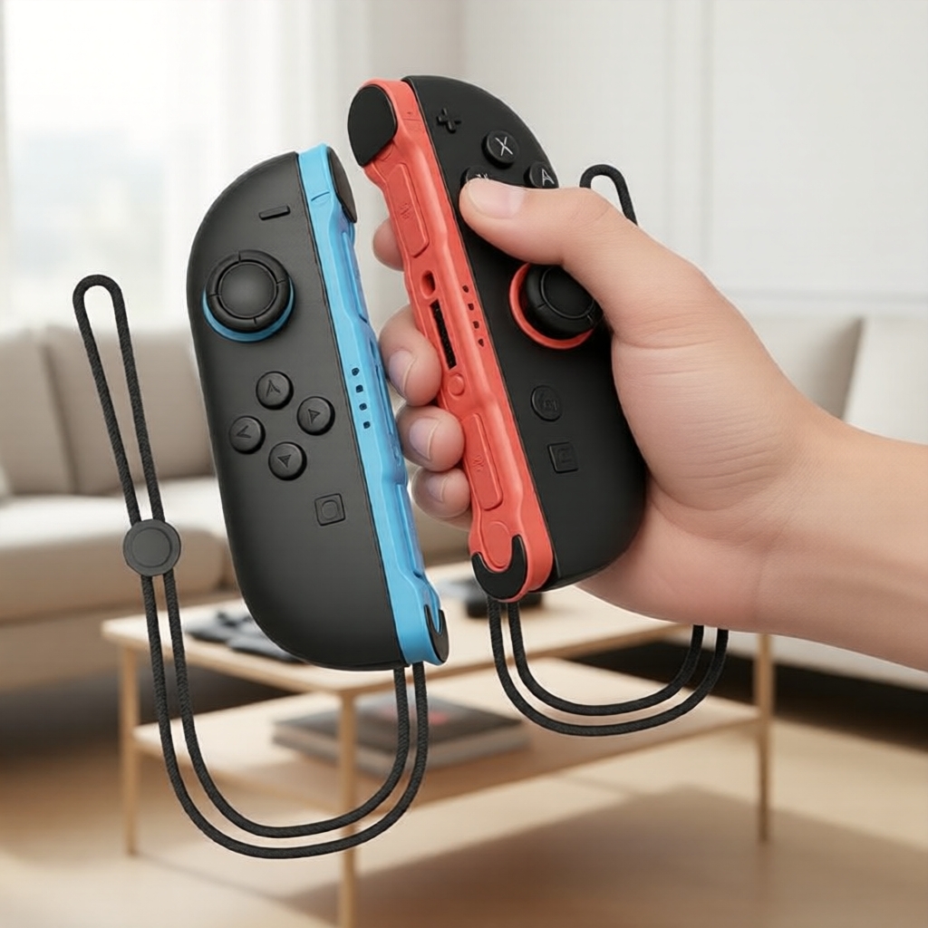 Joypad Sem Fio Nintendo Switch 2 com Joy-Con e Alça