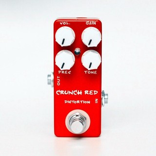 Mosky Crunch Red Distortion Guitar Effect Pedal True Bypass