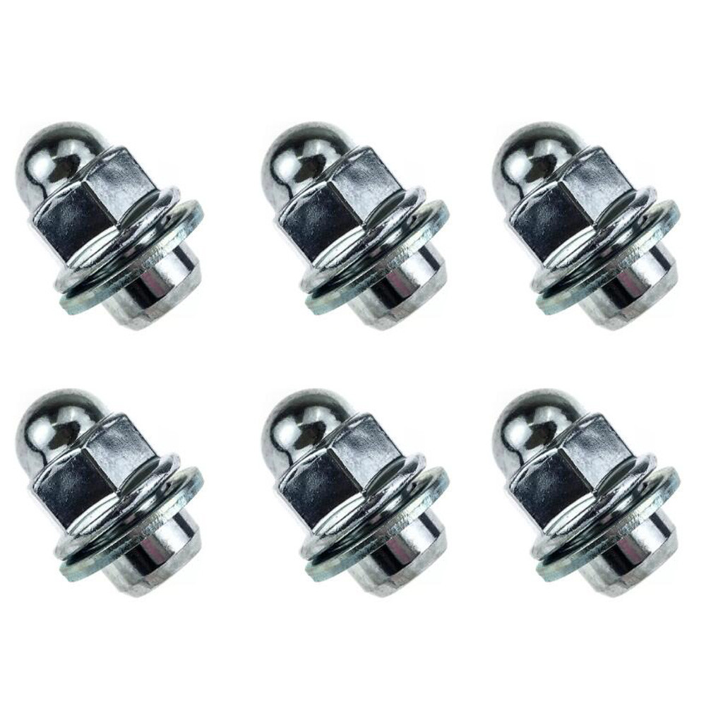 6pcs MR455707 Porcas De Roda Para Mitsubishi
