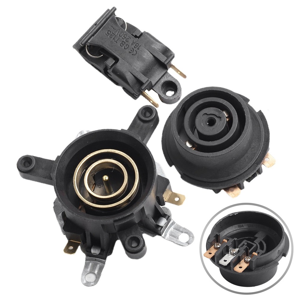 { ISHOWMAL] 3 Pcs Acessórios Para Chaleira Elétrica Base Termostato Interruptor De Temperatura Conector