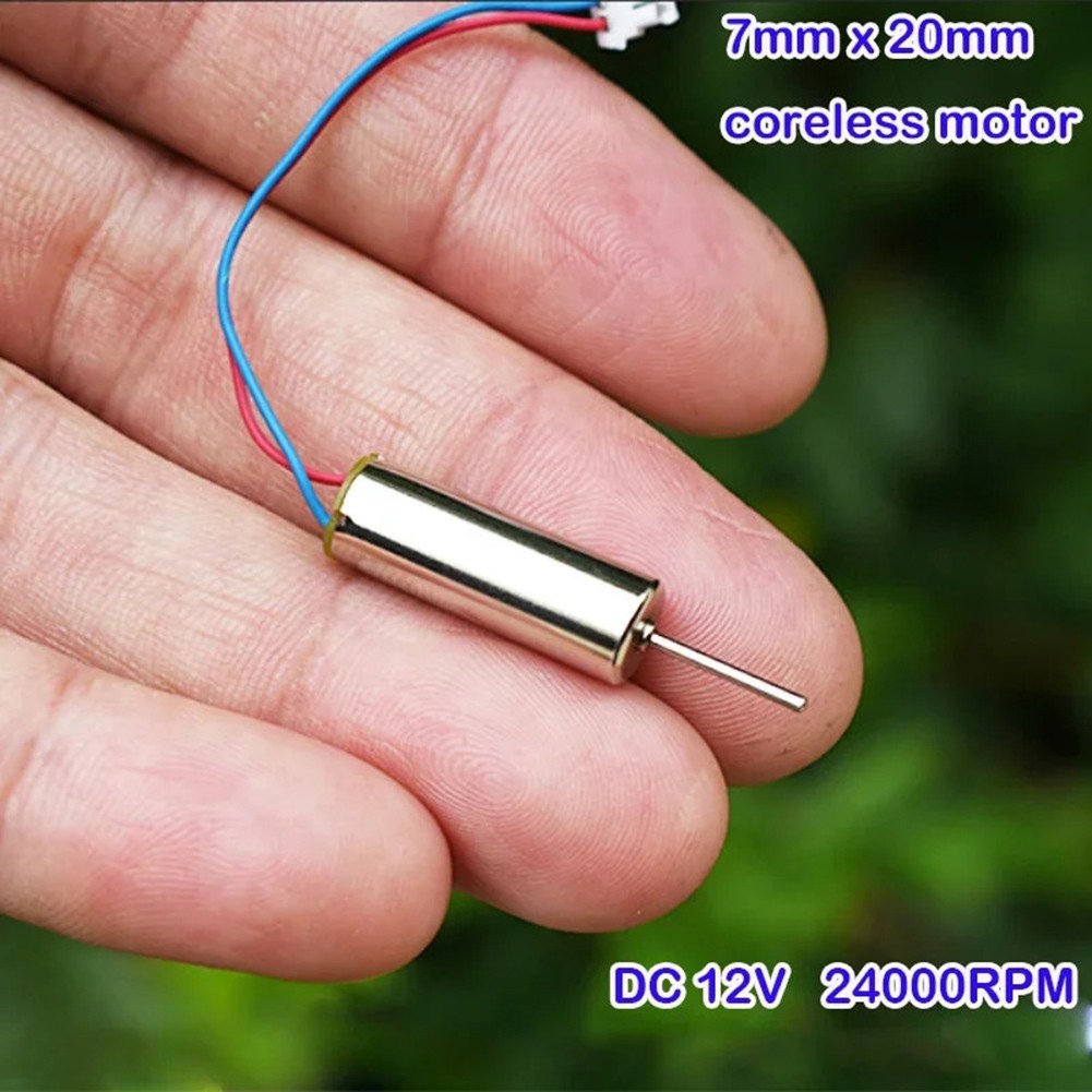 DC 12V 24000RPM Mini Modelo De Brinquedo Para Hobby Com Motor Coreless De Alta Velocidade 7mm * 20mm
