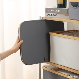Cesta Organizadora De Roupas De Design Minimalista Sem Promoção De Tampa