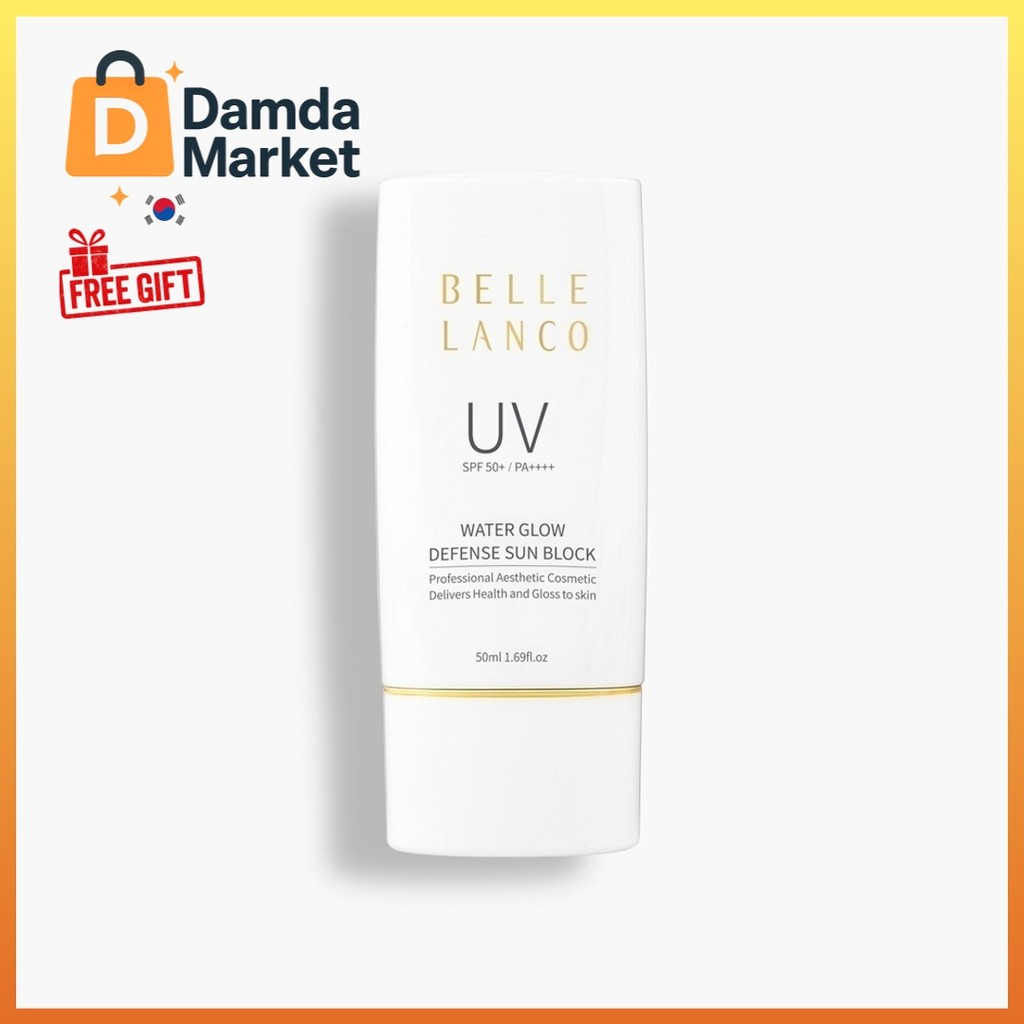 BELLE LANCO Water Glow Defense Tone up Protetor Solar Fps50 + PA + UV Maquiagem Prime Cuidados Solares 50ml