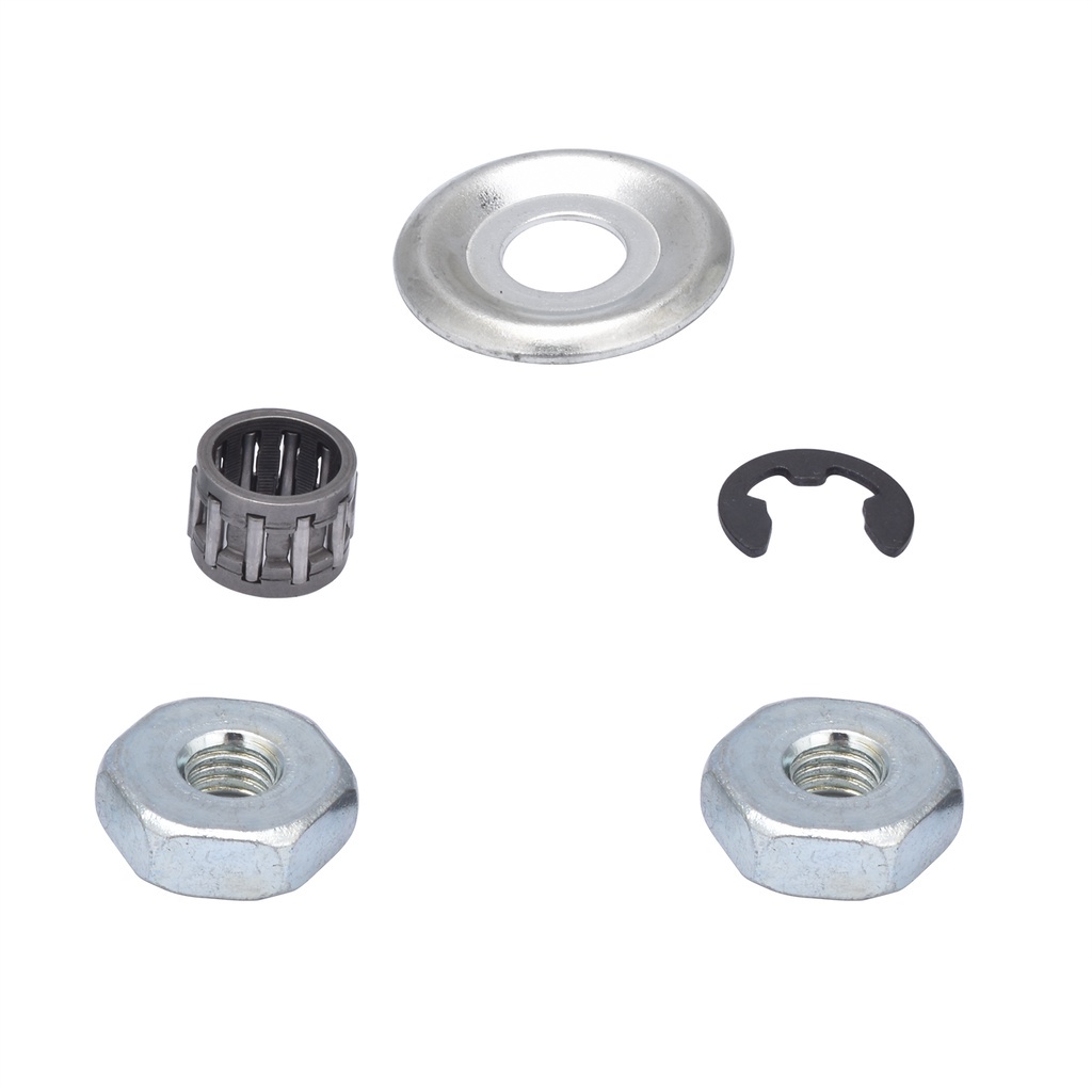 Kit De Porca De Barra De Clipe De Rolamento De Agulha Para Arruela De Embreagem Motosserra STIHL MS180 MS170 MS210 MS230