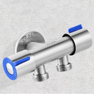 Válvula De Saída Dupla Para Torneira , Cozinha , Banheiro , Promoção Cor Prata em Oferta na Shopee