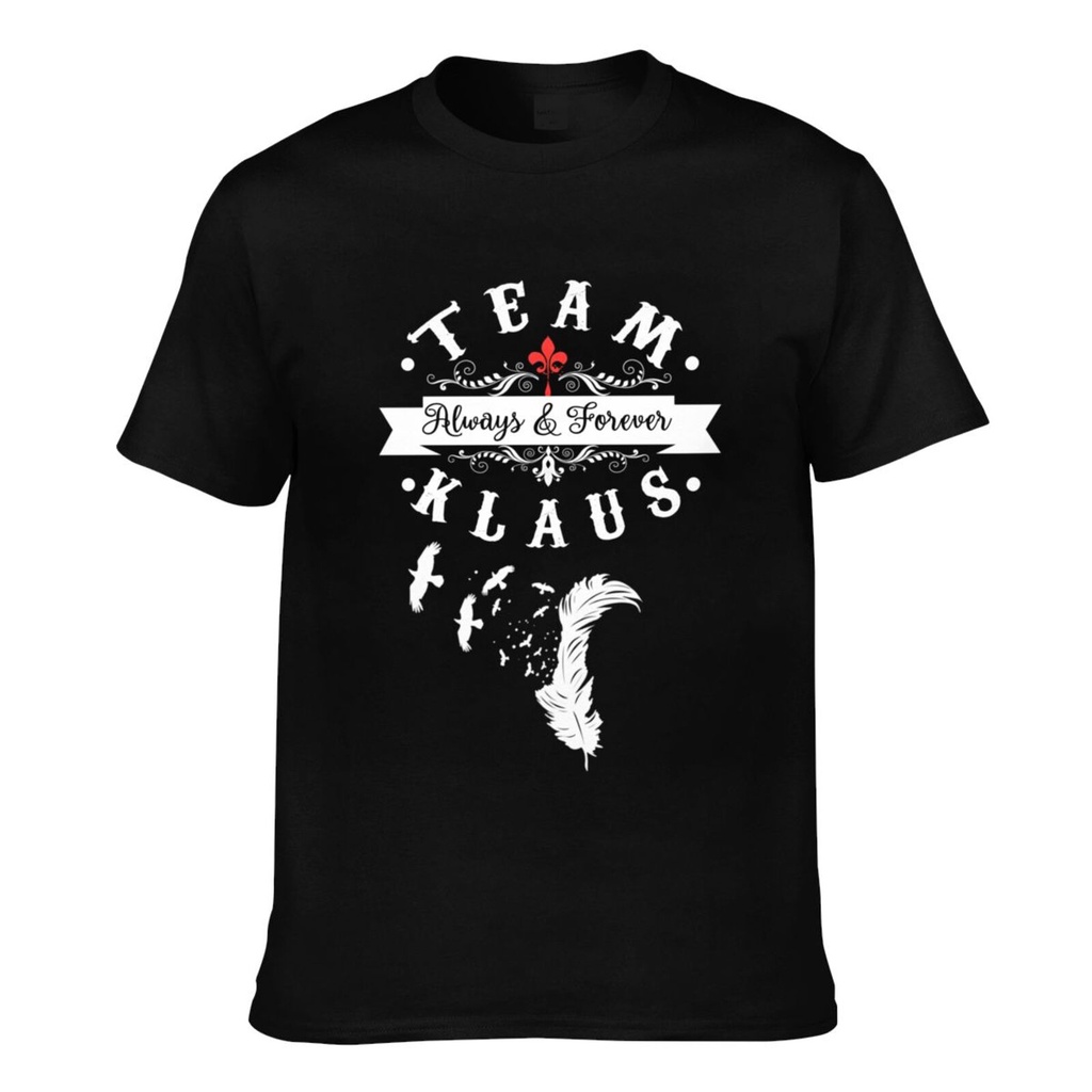 Equipe De Algodão Premium Klaus Thes Mikaelson Joseph Morgan (1) Camiseta De Boa Qualidade Para Homens