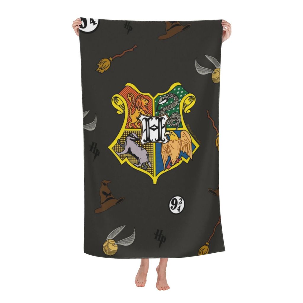 Toalha De Praia De Microfibra Harry Potter Para Mulheres/Adultos , Lindas Toalhas Personalizadas Em Massa , Piscina Sem